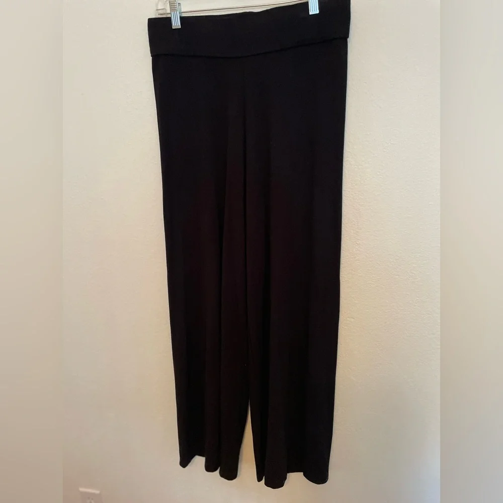Claridge‎ And King Women’s Black Wide Leg Lounge Pants Size L